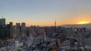 東京の朝7:00