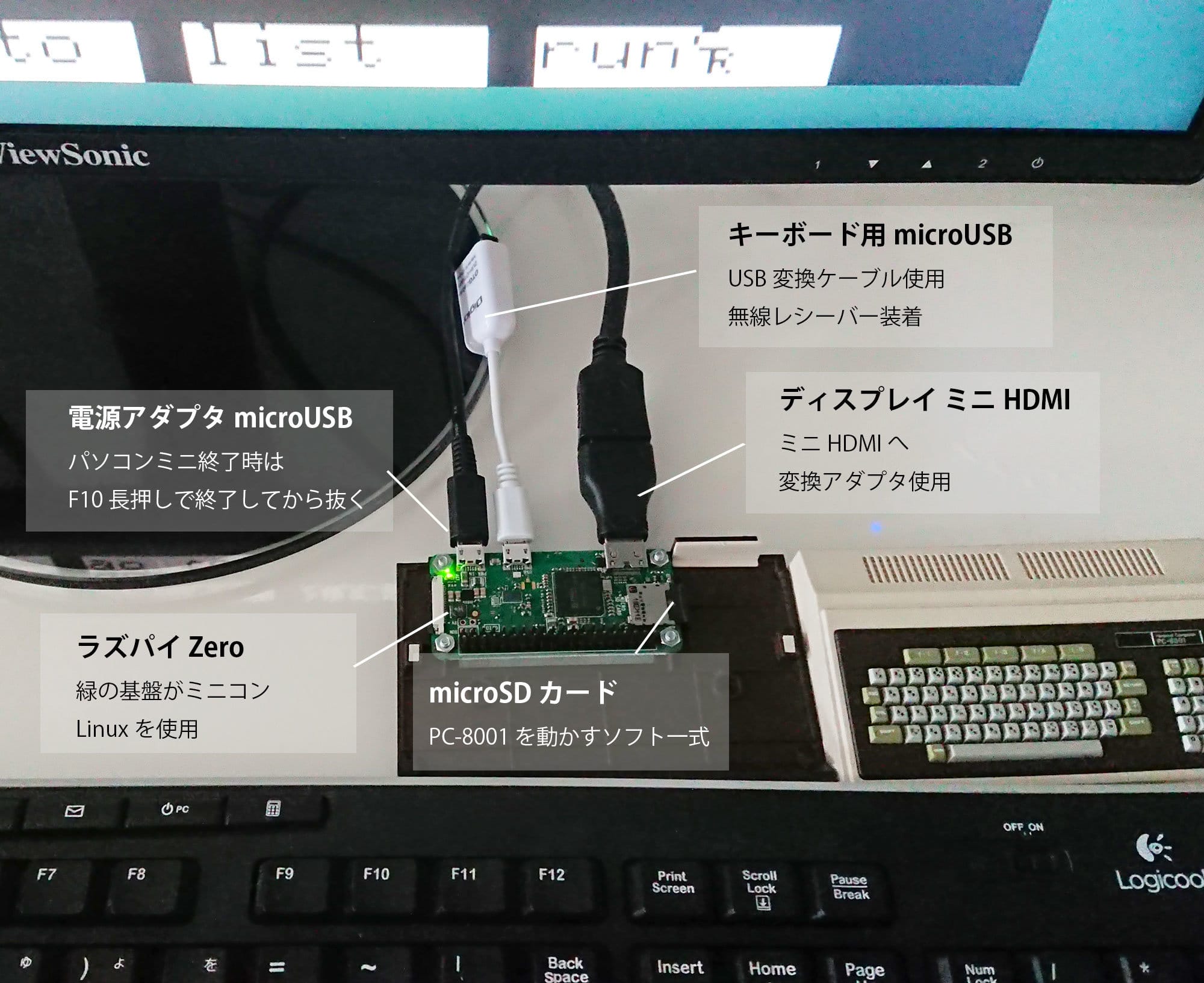 パーソナルコンピュータPC-8001 mini（早い者勝ち)-